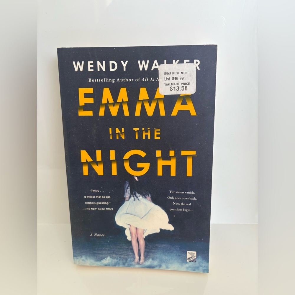 📚 3/$25 📚 Emma in the Night Book by Wendy Walker